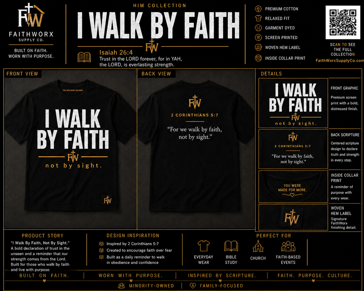 I WALK BY FAITH™