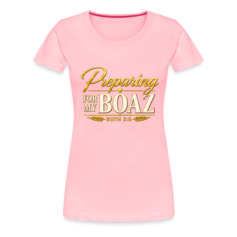 Preaparing for My Boaz Women’s Premium T-Shirt