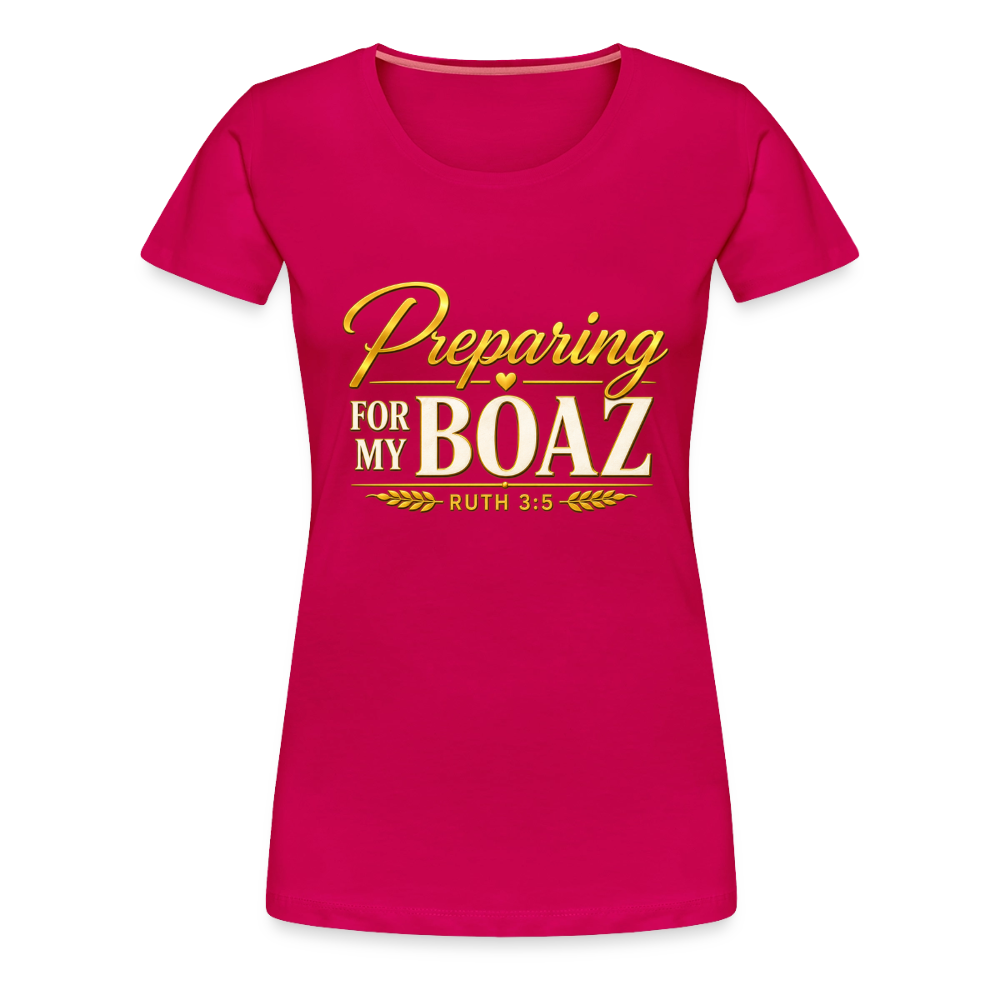 Preaparing for My Boaz Women’s Premium T-Shirt