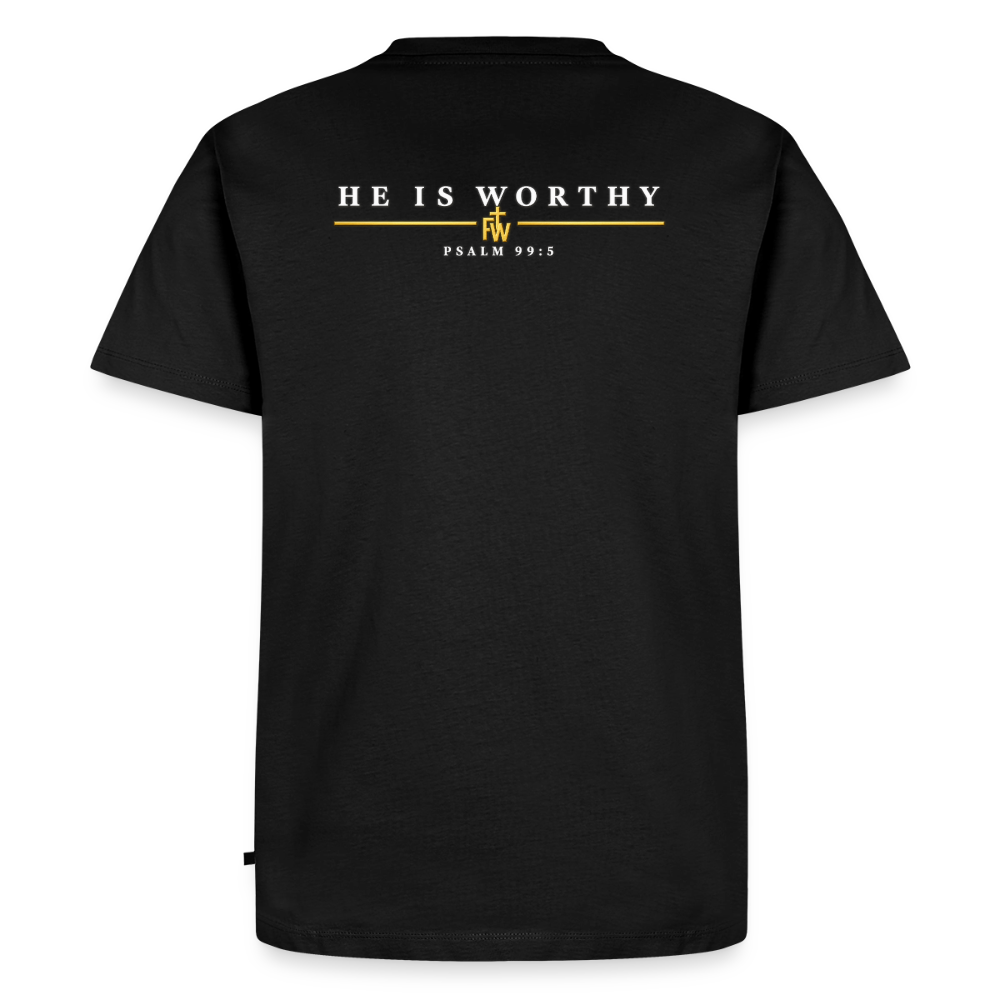Men's “I bow at HIS feet” Premium T-Shirt