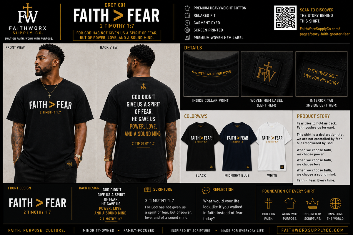 FAITH > FEAR™